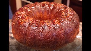 Rich Rum Cake with Pecans and Golden Rum [upl. by Nnayt]