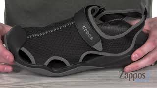 Crocs Swiftwater Mesh Deck Sandal SKU 9080932 [upl. by Kalinda808]