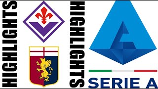 Genoa vs Fiorentina 01 Highlights  Serie A 20242025 [upl. by Ednyl461]