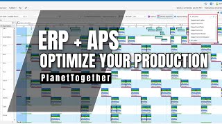 ERP and Advanced Planning and Scheduling [upl. by Aihn]