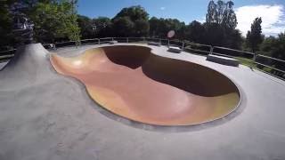 Drottningparken Örebro Skatepark Betongpark [upl. by Novhaj955]