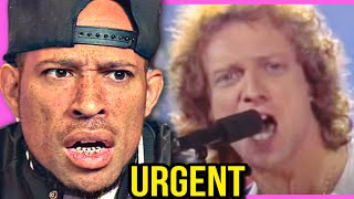 Rapper FIRST time REACTION to Foreigner  Urgent His Volcano bout to ERUPT lol [upl. by Ecneralc434]