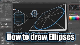 How to Draw Ellipses Cylinders amp Spheres Accurately  Construction Techniques [upl. by Hymie]