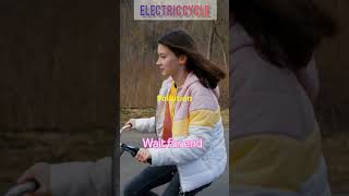 Electric cycle Aapki sehat ka naya dost  shorts fitness electric cycle youtube pollution [upl. by Nuawed374]