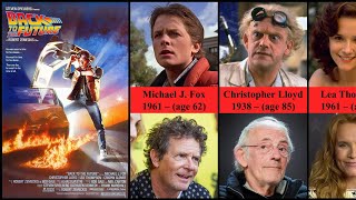 Back to the Future Cast 1985  Then and Now [upl. by Schonthal]