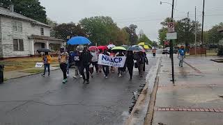 Rain Sleet or Snow Its off to the Polls We Go Philander Smith University NAACP HBCU vote [upl. by Kassi]