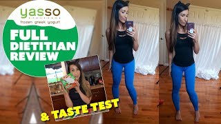 Yasso Bar Healthy or Horrible FULL Dietitian Review amp Taste Test [upl. by Coumas789]