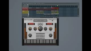 808 Bass Module 2 demo 2  Electronik Sound Lab beatmakerxyz [upl. by Rellim]