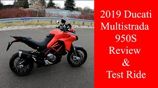 2019 Ducati Multistrada 950s Review amp Test Ride [upl. by Gaudette]