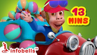 Ek Bandar Ne Kholi Dukaan  Bandar mama  Hindi Rhymes for Children  Infobells hindirhymes [upl. by Lanevuj]