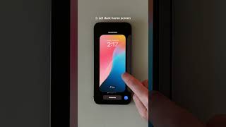 How I set up my minimal iOS 18 Home Screen like a dumb phone iOS18 iphone customization [upl. by Nage]