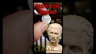 Julius Caesar coin that KILLED the Republic ancient rome ancienthistory coin [upl. by Neerac]