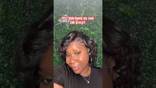 Diy Silk Press For Short 4c Curly Hair  Get Silky Smooth Results At Home [upl. by Jer]