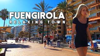 Fuengirola Spain Relaxing Town November 2023 Update Costa del Sol  Málaga 4K [upl. by Anwad847]