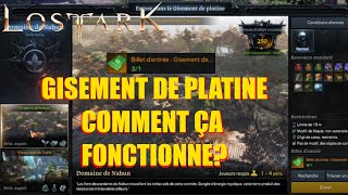 Gisement De Platine Comment ça Fonctionne  LOST ARK [upl. by Grantland295]