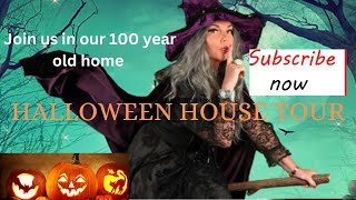 TOUR OUR 100 YEAR OLD HOME AT HALLOWEEN AND MAKE GHOSTLY DIYS🎃 [upl. by Helli]