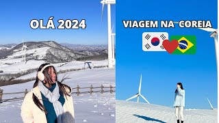 EXISTE LUGAR ASSIM NA COREIA 🥺❄️ paraíso do inverno com muita neve  oi 2024 👋 [upl. by Ahsiet123]