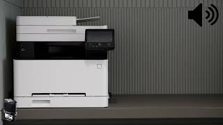 A laser printer printing multiple pages sound effect Royalty Free [upl. by Irem]