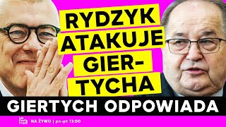 Rydzyk atakuje Giertycha Giertych odpowiada  IPP [upl. by Eintroc]