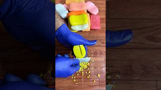 A slice of pure satisfaction satisfying viralvideo asmr candy cool soap explore [upl. by Ynnaj]