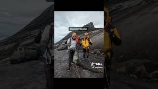 First time Experiencing the worlds highest via ferrata Mt Kinabalu [upl. by Drape]