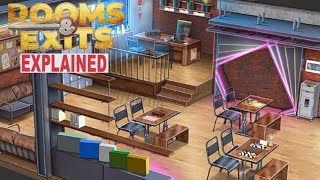 Room and Exits Level 7 The Game Night Agency  Wicked Games Chapter [upl. by Akinuahs]