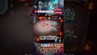 Odet smart move lead Yin to his grave mllbb mobilelegendsbangbang mobilelegends shorts [upl. by Abekam]