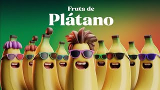 canción infantiles  fruta de platano [upl. by Enos330]