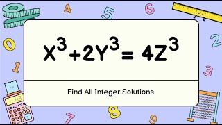 Can you solve this Diophantine Equation  Mathematical Olympiad Questions  PRMO  RMO [upl. by Celio856]