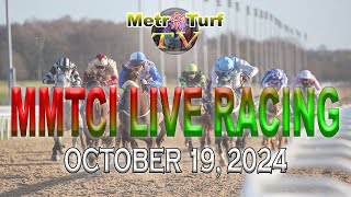 19 October 2024  Philippines Horse Racing Live  Metro Manila Turf Club Inc [upl. by Terag440]