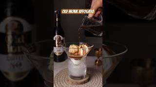 Old Monk Affogato Recipe  Rum cocktail  2 mins recipe  cocktail cocktails oldmonk [upl. by Enidaj]