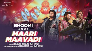 Maari Maavadi  GoDaddyIN Bhoomi 2023  Amit Trivedi  Osman Mir Aamir Mir Gujarati Navratri Garba [upl. by Conover323]