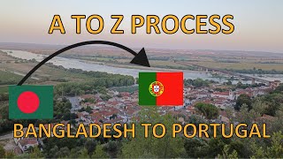 A to Z process for Residence Visa  Bangladesh to Portugal  D1 Visa Type  1st step for getting TRC [upl. by Ativ]