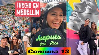 LO QUE NADIE TE DICE DE COMUNA 13 Medellín😡VALE LA PENA CONOCERLA 😨 [upl. by Caresa]