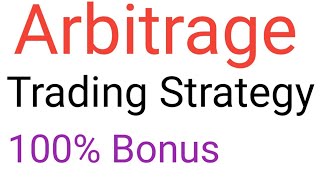 Arbitrage Trading Strategy 100 Bonus binni3 edms solana memphy forex withmike gold binance xm [upl. by Aneekan]