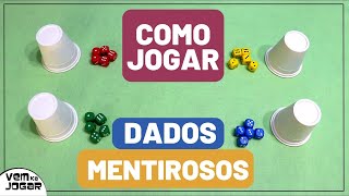 Liar´s Dice  Como Jogar Dados MENTIROSOS [upl. by Trefor628]