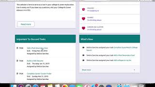 Naviance  Post Secondary Goal [upl. by Kirit]