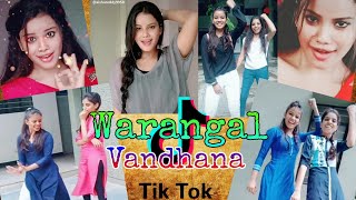 Warangal Vandana tik Tok videos from the updates [upl. by Nyvar]