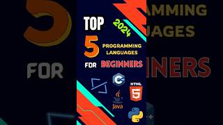 Top 5 Programming Languages in 2024  Beginners  python java javascript typescript C [upl. by Notaek211]