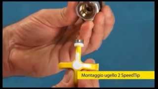 Montaggio ugello airless 2SpeedTip  WAGNER [upl. by Yorgen]