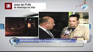 Joven del PLRA se desmaya en vivo  ÚH [upl. by Jocko854]