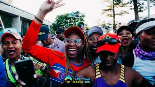 2024 Sanlam Cape Town Marathon  Event Highlights [upl. by Airdnaxila]