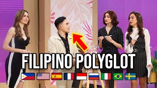 This Filipino Polyglot can speak in 9 Languages [upl. by Sewole770]