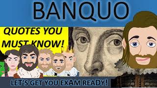 Banquo  Complete Guide with Quotes Analysis and Summary to help you Revise Shakespeares Macbeth [upl. by Shandee966]