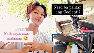 Honda Click 125i Coolant  Paano at Kailan dapat mag palit [upl. by Mechelle]