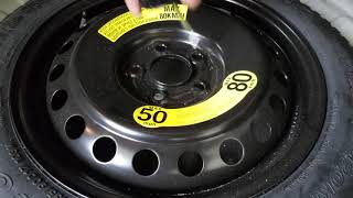 How to change tire 2017 Kia Sportage [upl. by Nylahsoj943]