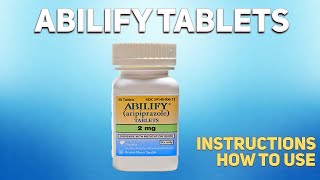 Abilify tablets Aripiprazole how to use How and when to take it Who cant take Aripiprazole [upl. by Odell]