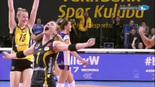 CLVolleyW  Playoff 6 Leg 2  VakıfBank ISTANBUL vs Volero ZÜRICH [upl. by Trescott]