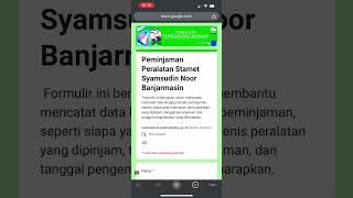 video tutorial Sistem Pengelolaan Perlengkapan dan Peralatan Kantor Stasiun Meteorologi SNB [upl. by Lilian]