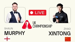 Zhao Xintong Vs Shaun Murphy  UK Championship 2024 [upl. by Christensen]